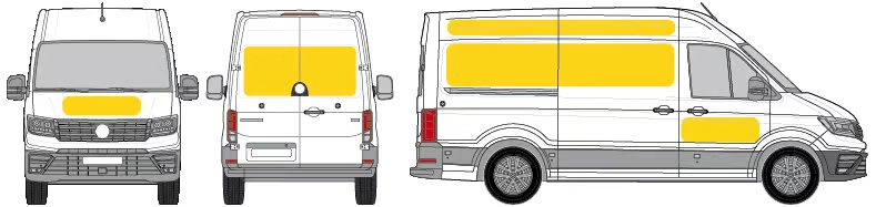 Skizzierung des Großtransporter Kompakt L Pakets