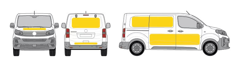 Skizzierung des Transporter Kompakt M Pakets